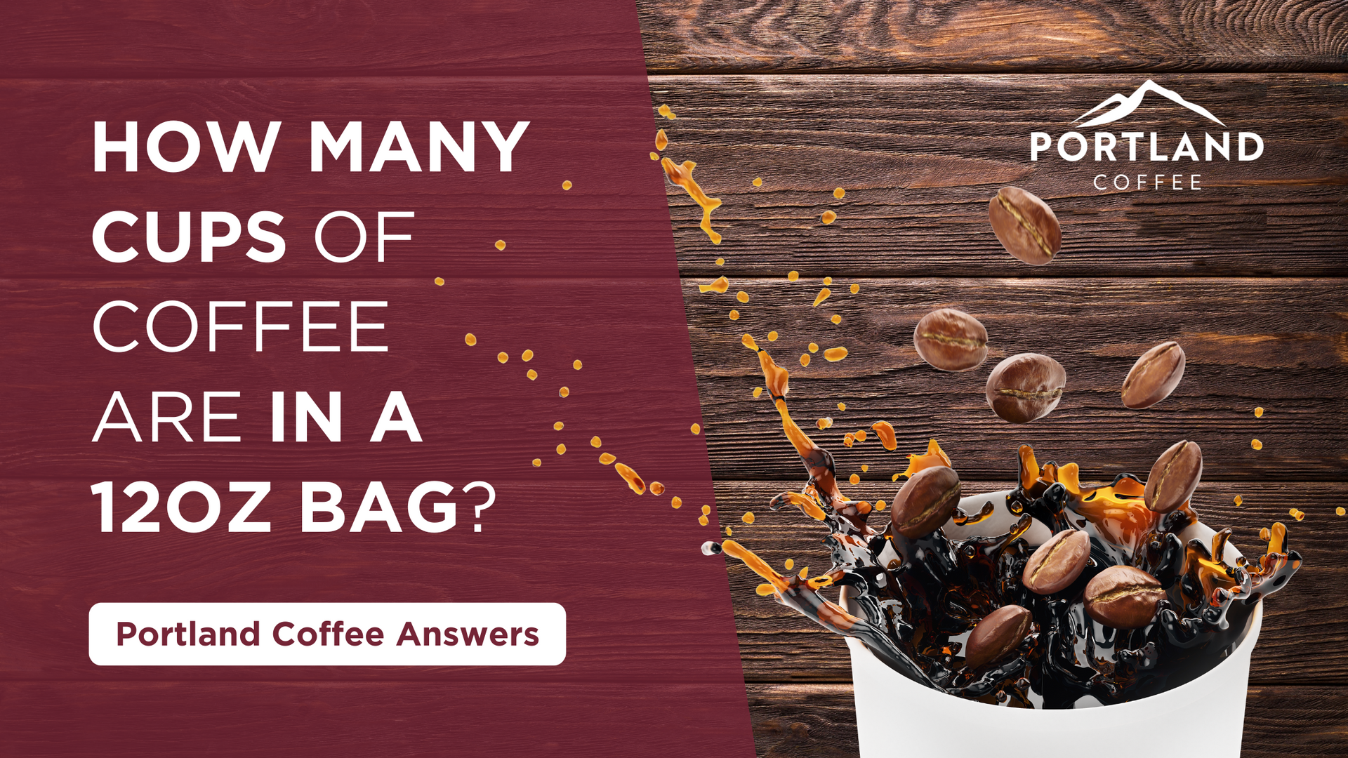 How Many Cups of Coffee are in a 12oz Bag? – Portland Coffee WV